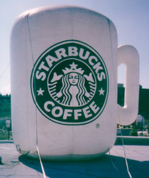 Inflatable Product Replicas starbucks mug